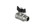 Valfex VF.218.NB1.012.DP Кран шаровой латунный DeltaPro для ВОДЫ 1/2" ВР/НР бабочка