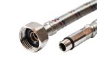 Valfex S/S M10*18-F1/2" 120 сm Гибкая подводка для смесителей нерж.сталь