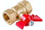 Valfex VF.217.LB1.114.Bir Кран шаровой БИРКА для ВОДЫ 1 1/4" ВР/ВР ручка-бабочка