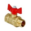 Valfex VF.218.LB1.114.N/P59 Кран шаровой N/P59 для ВОДЫ 1 1/4" ВР/НР ручка-бабочка