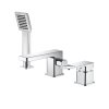Valfex VF.80615 Смеситель для ванны на борт, 3 отверстия Arcadia Сhrome (4)