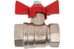 Valfex VF.217.NB1.034.Bir Кран шаровой БИРКА для ВОДЫ 3/4" ВР/ВР бабочка