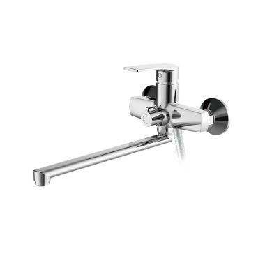 Фотография товара 'Valfex VF.22587 Смеситель для ванны, длинный излив, латунь Gemini Сhrome (8)'