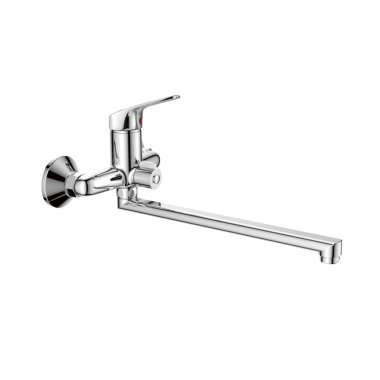 Фотография товара 'Valfex VF.2216 Смеситель для ванны, длинный излив, латунь Centauri Сhrome (10)'