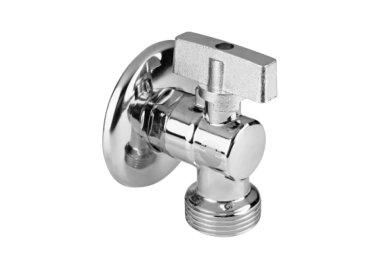 Фотография товара 'Valfex VF.392.N.05 Кран шар. угловой для подкл. с/т приборов 1/2"х3/4" (168) К'