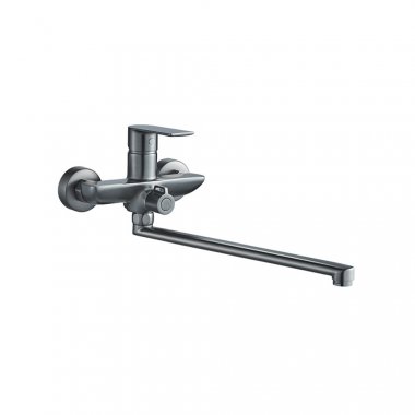 Фотография товара 'Valfex VF.22505-3 Смеситель для ванны, длинный излив, латунь Argo Graphite (8)'