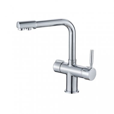 Фотография товара 'Valfex VF.70088 Смеситель для кухни с подключением фильтра, латунь Boreas Сhrome (10)'