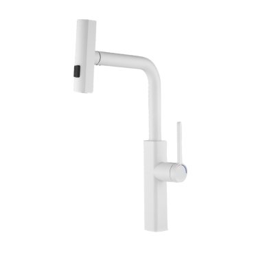 Фотография товара 'Valfex VF.73824-8 Смеситель для кухни, выдвижной излив, нерж. сталь Apollion Steel White (10)'