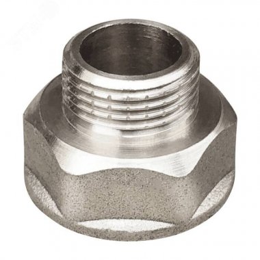 Фотография товара 'Valfex VF.592.N.100.034.П Переходник ПОДЛОЖКА НИКЕЛИРОВАННЫЙ ВР 1" - НР 3/4" (100)'