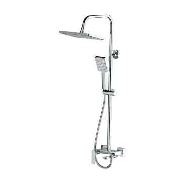 Фотография товара 'Valfex VF.24639 Душевая система, тропический душ, латунь, Sarin Сhrome (4)'