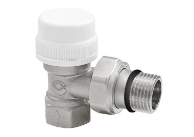 Фотография товара 'Valfex VF.031.TN.04 Клапан термостатический для рад. угловой 1/2" (с доп. уплотнением) (80/10) K'