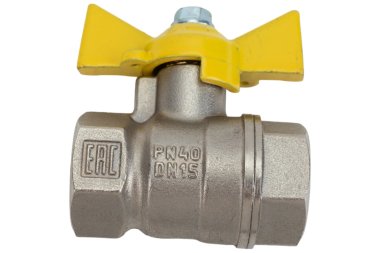 Фотография товара 'Valfex VF.277.NB3.012.Bir Кран шаровой БИРКА для ГАЗА 1/2" ВР/ВР бабочка'