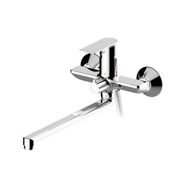 Фотография товара 'Valfex VF.22505 Смеситель для ванны, длинный излив, латунь Argo Сhrome (8)'