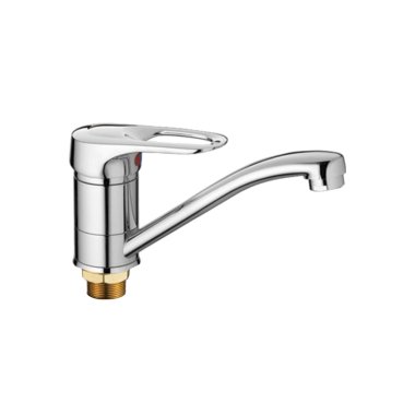 Фотография товара 'Valfex VF.4504-2 Смеситель для раковины/кухни с гайкой, латунь Alioth Сhrome (10)'