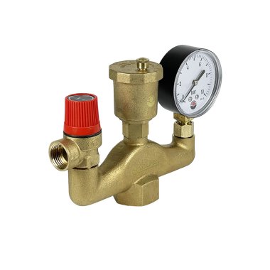 Фотография товара 'Valfex VF.461.0.3 Группа безопасности латунная КЛАССИК 3 бар'