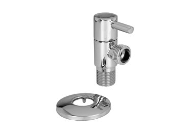 Фотография товара 'Valfex VF.395.N.012.034 Вентиль угловой для подключения с/т приборов 1/2"НР х3/4"НР'