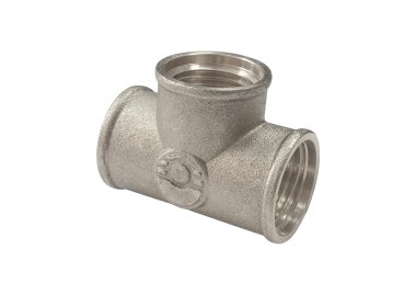 Фотография товара 'Valfex VF.130.N.034 Тройник НИКЕЛИРОВАННЫЙ ВР-ВР-ВР 3/4" (50/10)'