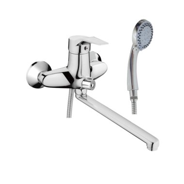 Фотография товара 'Valfex VF.2263 Смеситель для ванны, длинный излив, латунь Lyra Сhrome (8)'