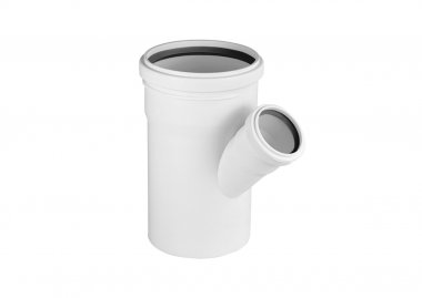 Фотография товара 'Valfex 22110050PR Тройник PRIME 45° 110/ 50 для вн. малошумной канализ. (30)'