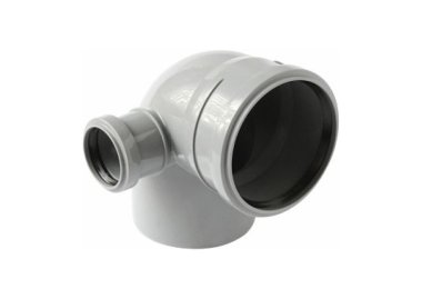 Фотография товара 'Valfex 23122150 Отвод универсальный 110/50х87,5° прав. вн.канализ.(30)'