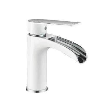 Фотография товара 'Valfex VF.13505-8 Смеситель для раковины, водопад, латунь, белый/хром Argo White (10)'