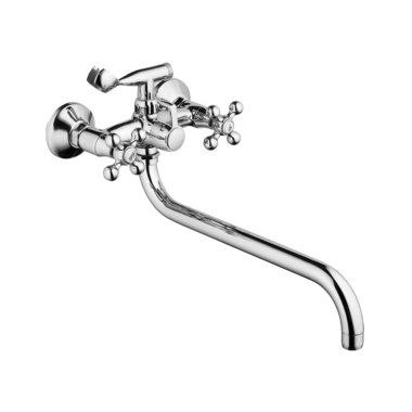 Фотография товара 'Valfex VF.2619-2 Смеситель для ванны, длинный излив, латунь Libra Сhrome (10)'