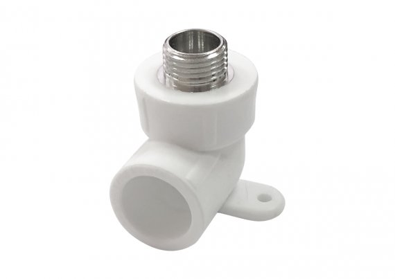 Фотография товара 'Valfex 10121120 Угол с наружной резьбой (простое крепление) 20х3/4" (45/15)'