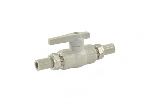 Фотография товара 'Valfex 20244020Г Кран шаровой 20х3/4 полнопроходной с односторонним разъемным соед. (40/10)'