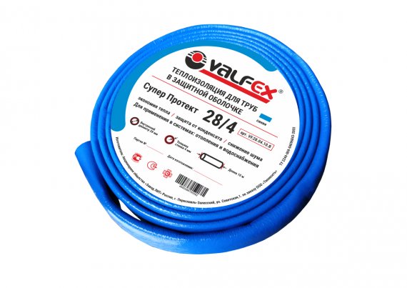 Фотография товара 'Valfex VF.35.04.10.B Теплоизоляция 35x4 мм 10м (110 м)'