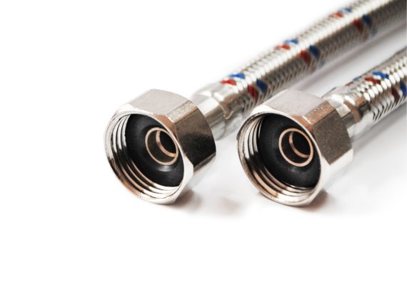 Фотография товара 'Valfex S/S 30сm В-В Гибкая подводка для воды нерж.сталь 1/2" В-В 30 см (200)'