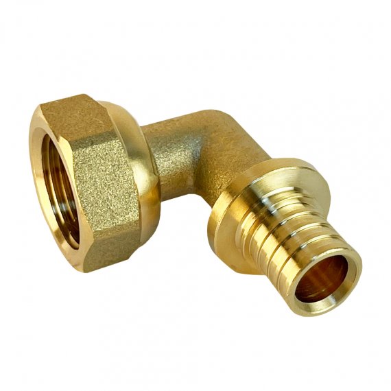 Фотография товара 'Valfex VF.455.AF.020034 Угольник надвижной с накидной гайкой 20(2,8) х 3/4"'