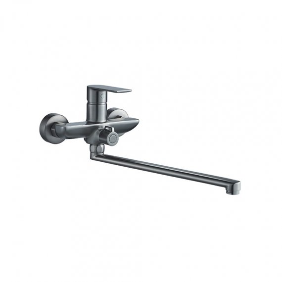 Фотография товара 'Valfex VF.22505-3 Смеситель для ванны, длинный излив, латунь Argo Graphite (8)'