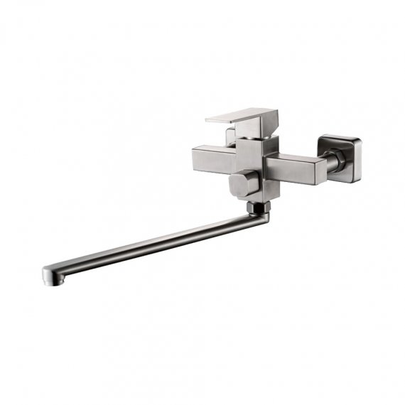 Фотография товара 'Valfex VF.22803 Смеситель для ванны, длинный излив, нерж. сталь Antares Сhrome (10)'