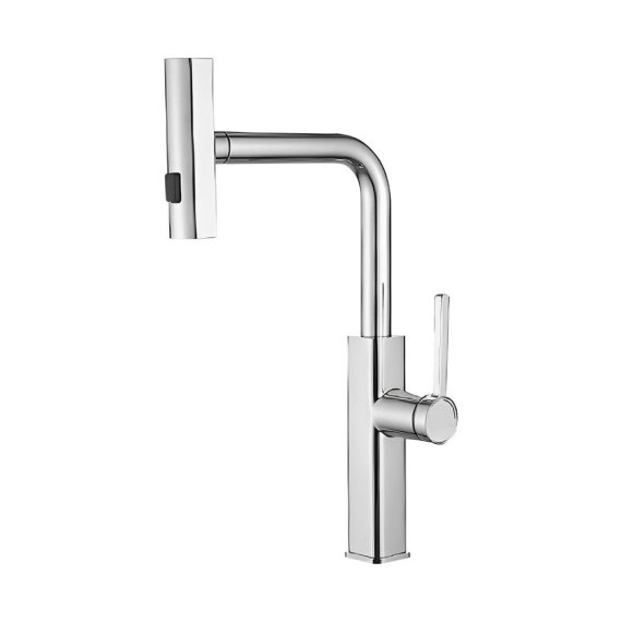 Фотография товара 'Valfex VF.73824 Смеситель для кухни, выдвижной излив, нерж. сталь Apollion Steel (10)'