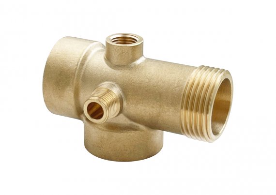 Фотография товара 'Valfex VF.600.L.05110 Штуцер 5-ти выводной 1" х 110 мм (20/5) К'