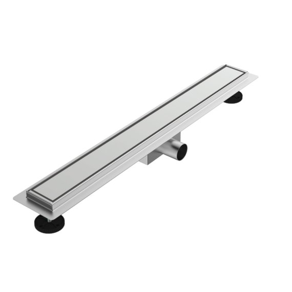 Фотография товара 'Valfex VF.061.050K.800.02.PR Трап лин. PR 800 мм нерж. Ø40-50 мм, горизонт. отвод'