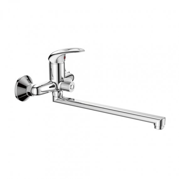 Фотография товара 'Valfex VF.2215 Смеситель для ванны, длинный излив, латунь Ascella Сhrome (10)'