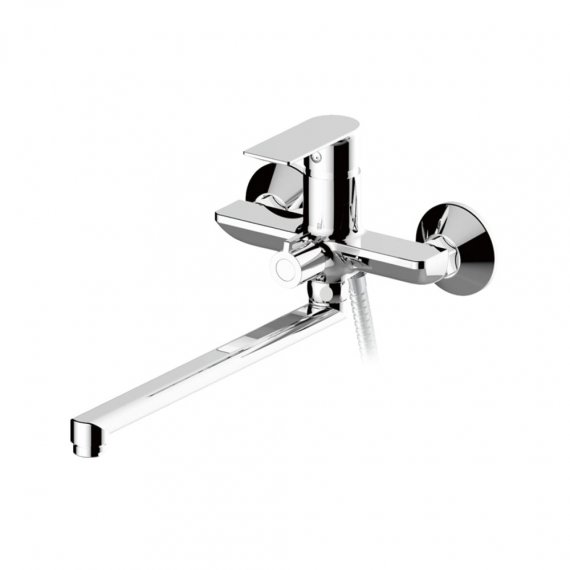 Фотография товара 'Valfex VF.22505 Смеситель для ванны, длинный излив, латунь Argo Сhrome (8)'