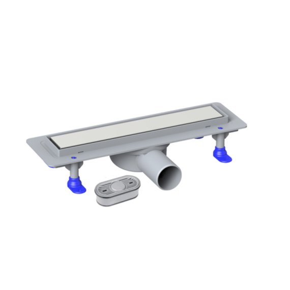 Фотография товара 'Valfex VF.051.050K.600.02 Трап лин. 600 мм пласт Ø 50 мм, поворот. отвод'