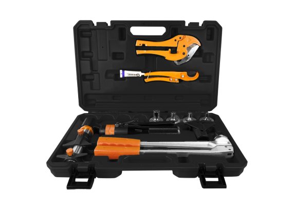 Фотография товара 'Valfex VF.1240.GN.1632 Гидравлический набор аксиального инструмента (руч.гидр.запр-щик+руч.расш.+нас.16-32 мм)'