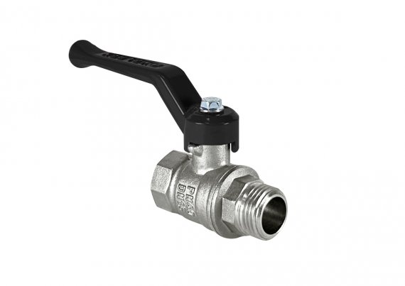 Фотография товара 'Valfex VF.215.NR1.012.DP Кран шаровой латунный DeltaPro для ВОДЫ 1/2" ВР/НР рычаг'