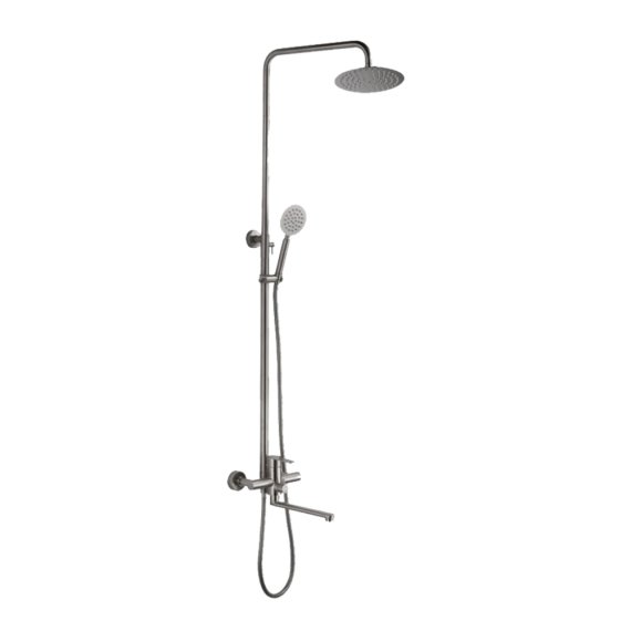 Фотография товара 'Valfex VF.24801 Душевая система, тропический душ, нерж. сталь Andromeda (4)'