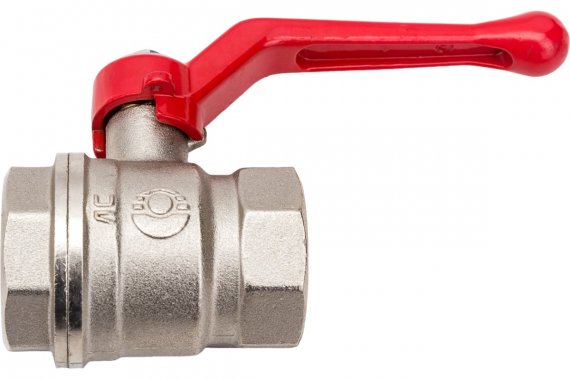 Фотография товара 'Valfex VF.214.NR1.100.Bir Кран шаровой БИРКА для ВОДЫ 1" ВР/ВР рычаг'