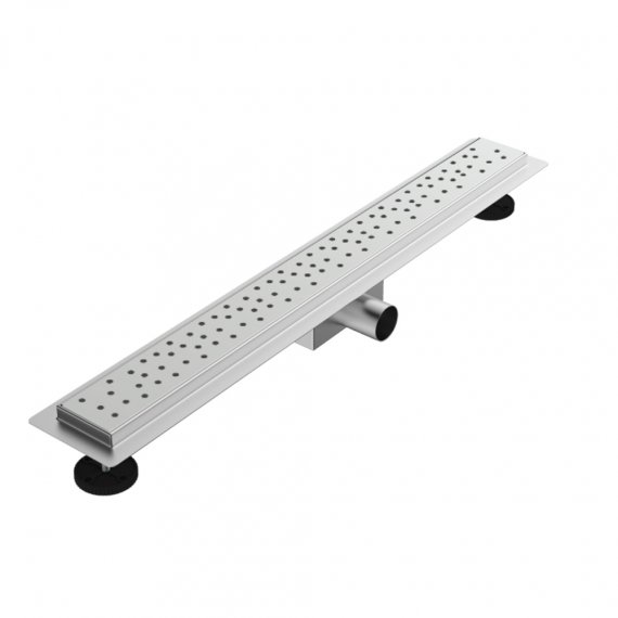 Фотография товара 'Valfex VF.061.050K.300.06.PR Трап лин. PR 300 мм нерж. Ø40-50 мм, горизонт. отвод'