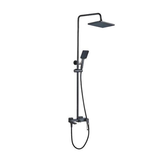 Фотография товара 'Valfex VF.24817-3 Душевая система, тропический душ, латунь Callisto Graphite (4)'