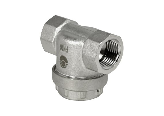 Фотография товара 'Valfex VF.492.N.012 Фильтр механической очистки прямой 1/2", никелированный (60/15) К'