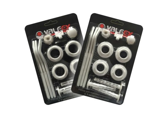 Фотография товара 'Valfex AD-1003 3/4 Комплект для монтажа радиаторов с 3-мя кронштейнами 3/4"'