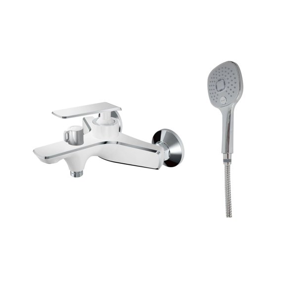 Фотография товара 'Valfex VF.60548-8 Смеситель для ванны, латунь Orion White (8)'