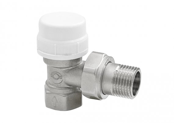 Фотография товара 'Valfex VF.031.T.05 Клапан термостатический для рад. угловой 3/4" (80/10) К'