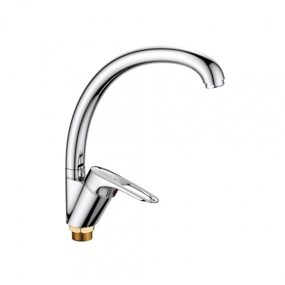 Фотография товара 'Valfex VF.4104-2 Смеситель для кухни с гайкой "дуга", латунь Alioth Сhrome (10)'